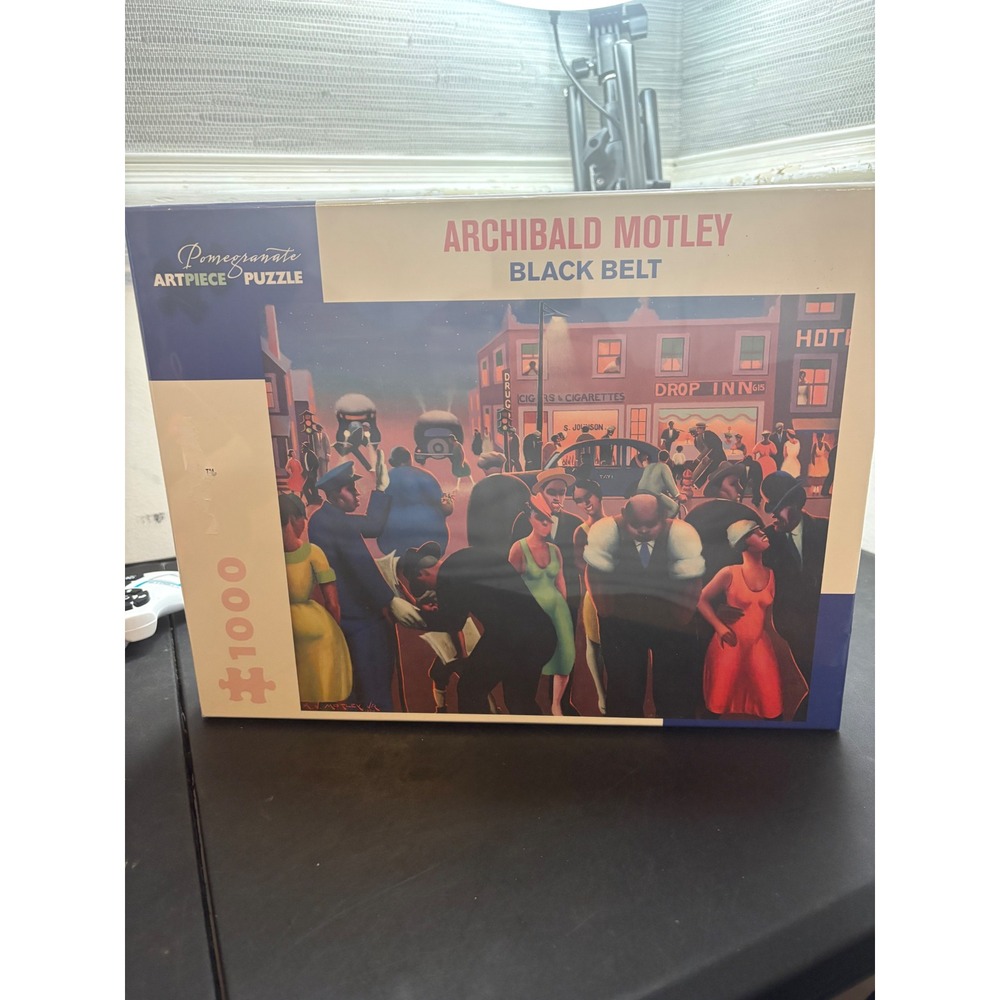 Pomegranate Archibald Motley Black Belt 1000 Piece Art Jigsaw Puzzle AA1059 NEW